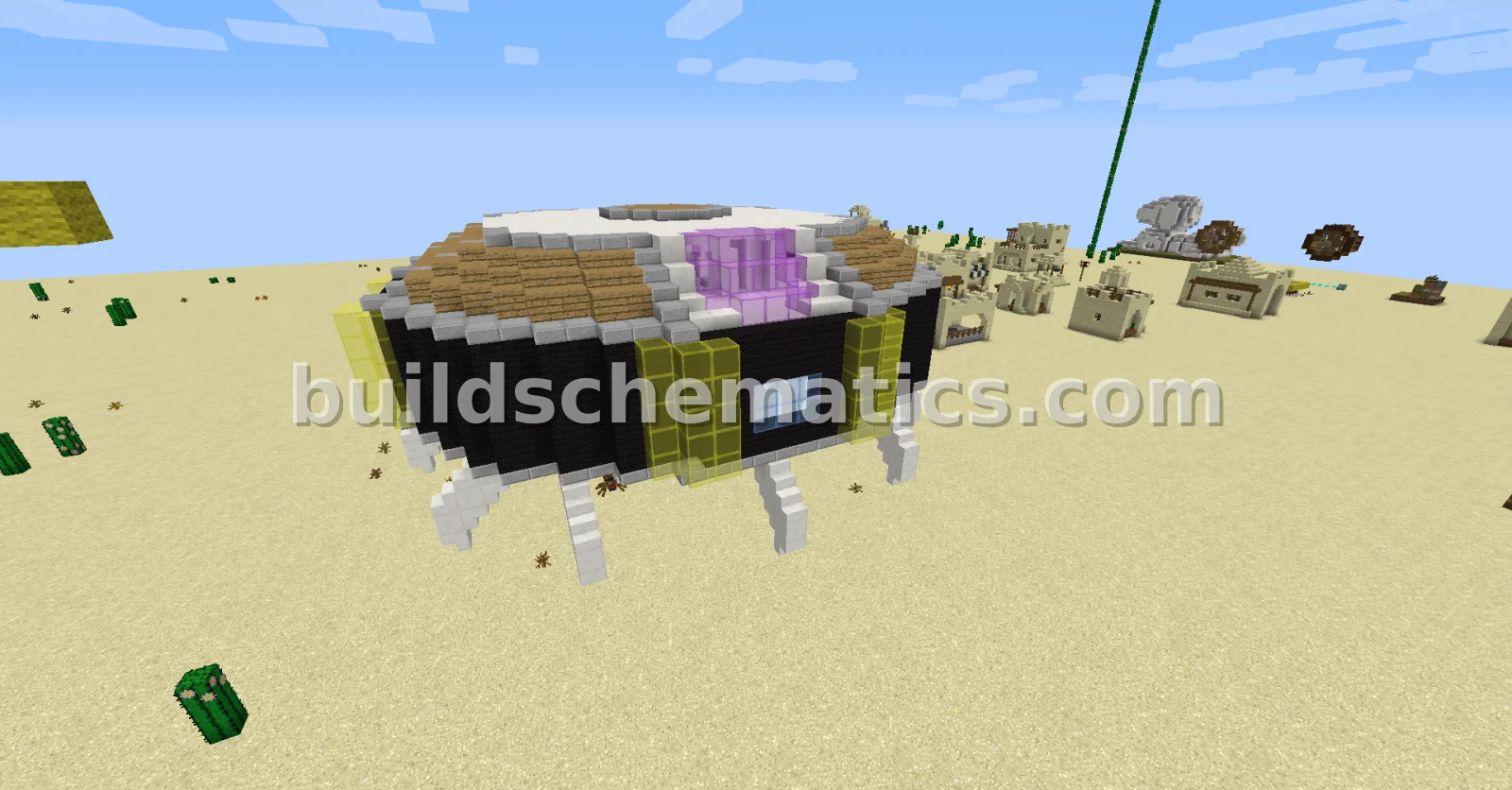 Dragonball Z Spaceship Replica