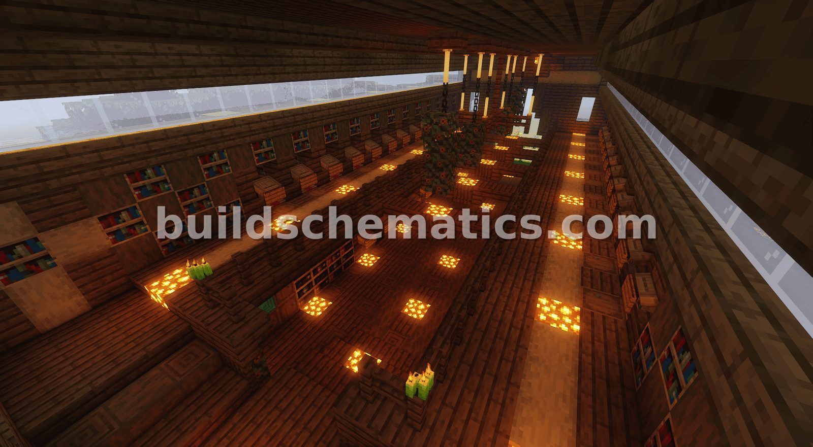 Rustic Library Trading Hall — view 4
