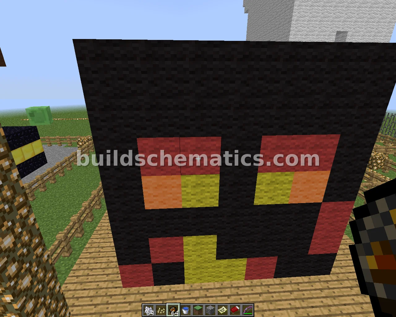 Magma Cube Floor Decoration
