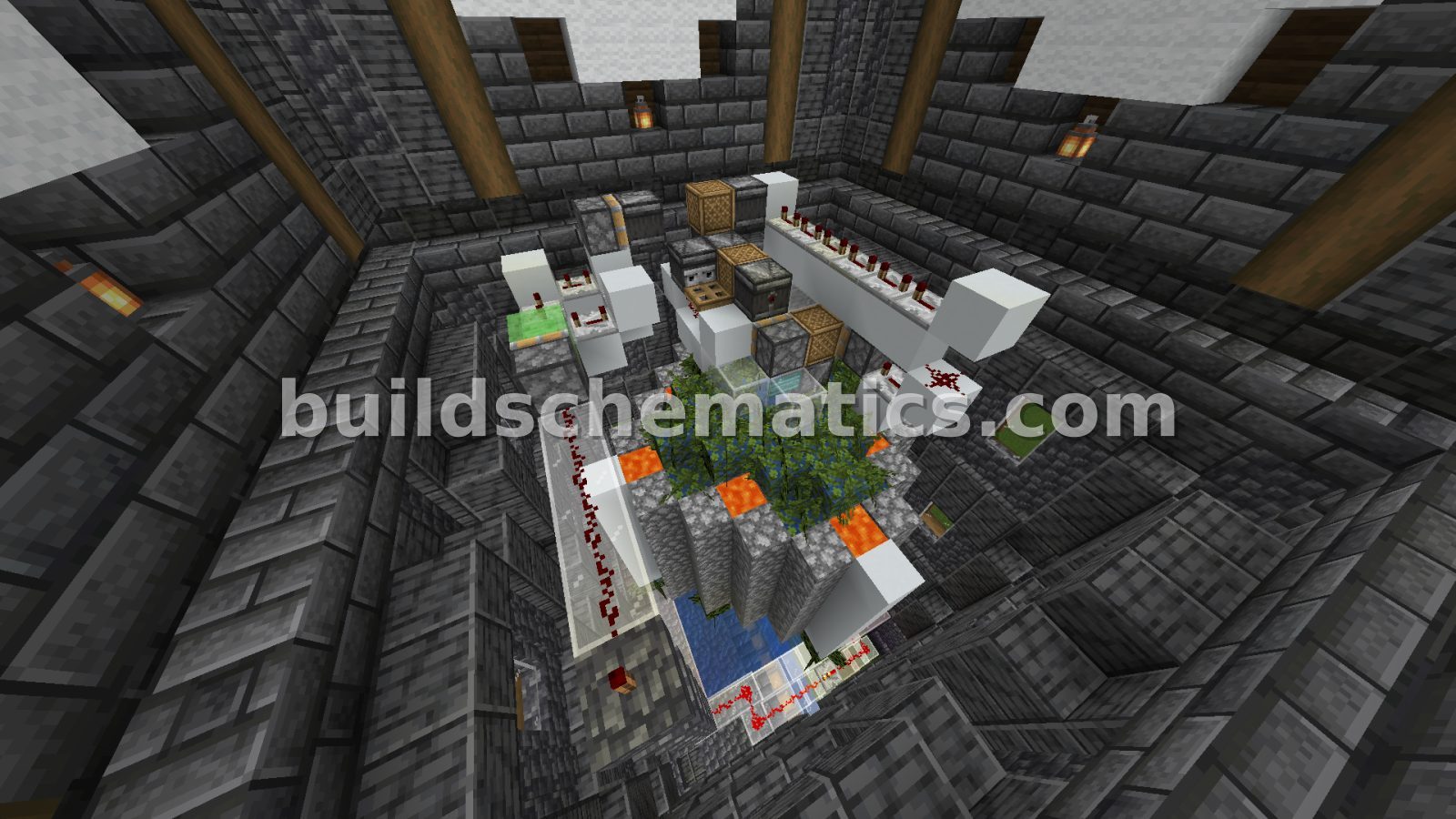 Cobblestone Generator Clock Tower — view 4