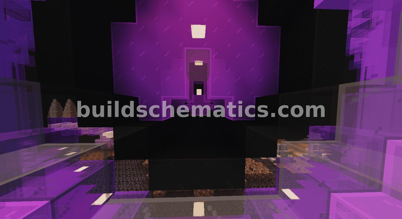 Nether Portal With Rinnegan Eye Decor — view 3