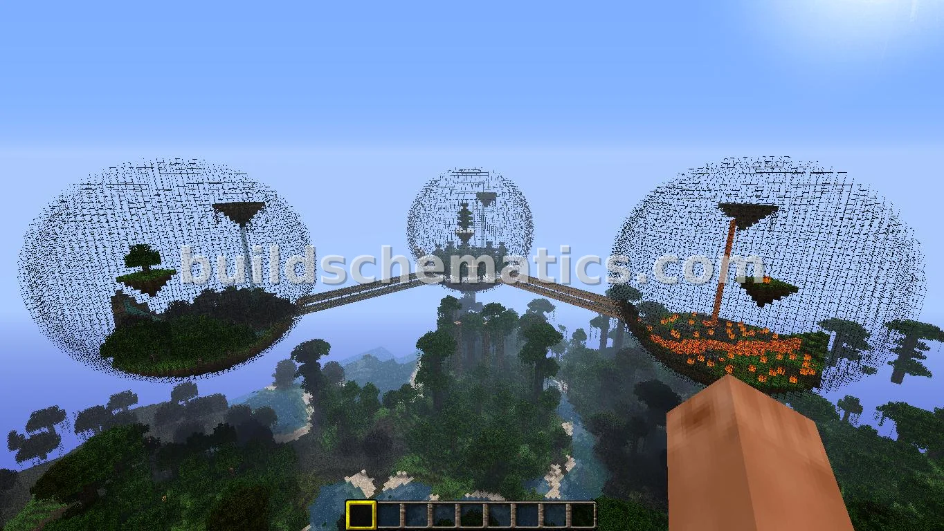 Floating Island Biosphere Structure