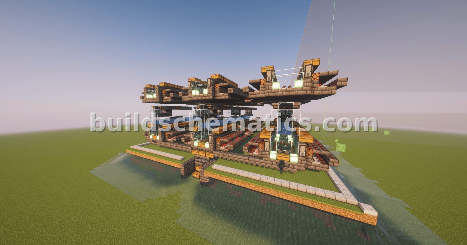Modular Industrial Bee Farm Design — view 4