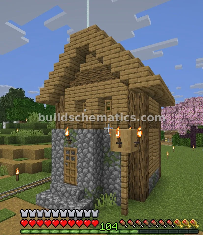 Villager Crop Farm In A Villa
