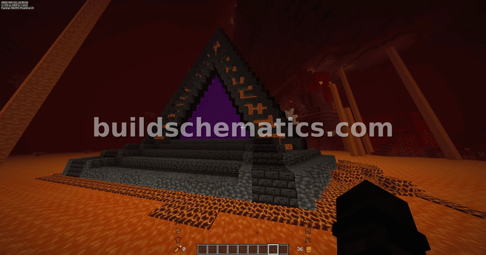 Triangular Nether Portal Build