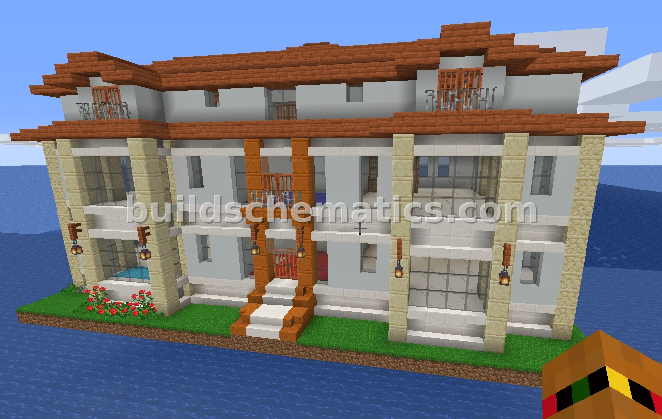 Mediterranean Style Apartment House