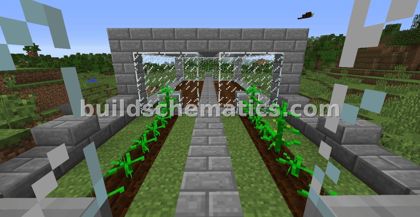 Minecraft Airport Terminal Build — view 3