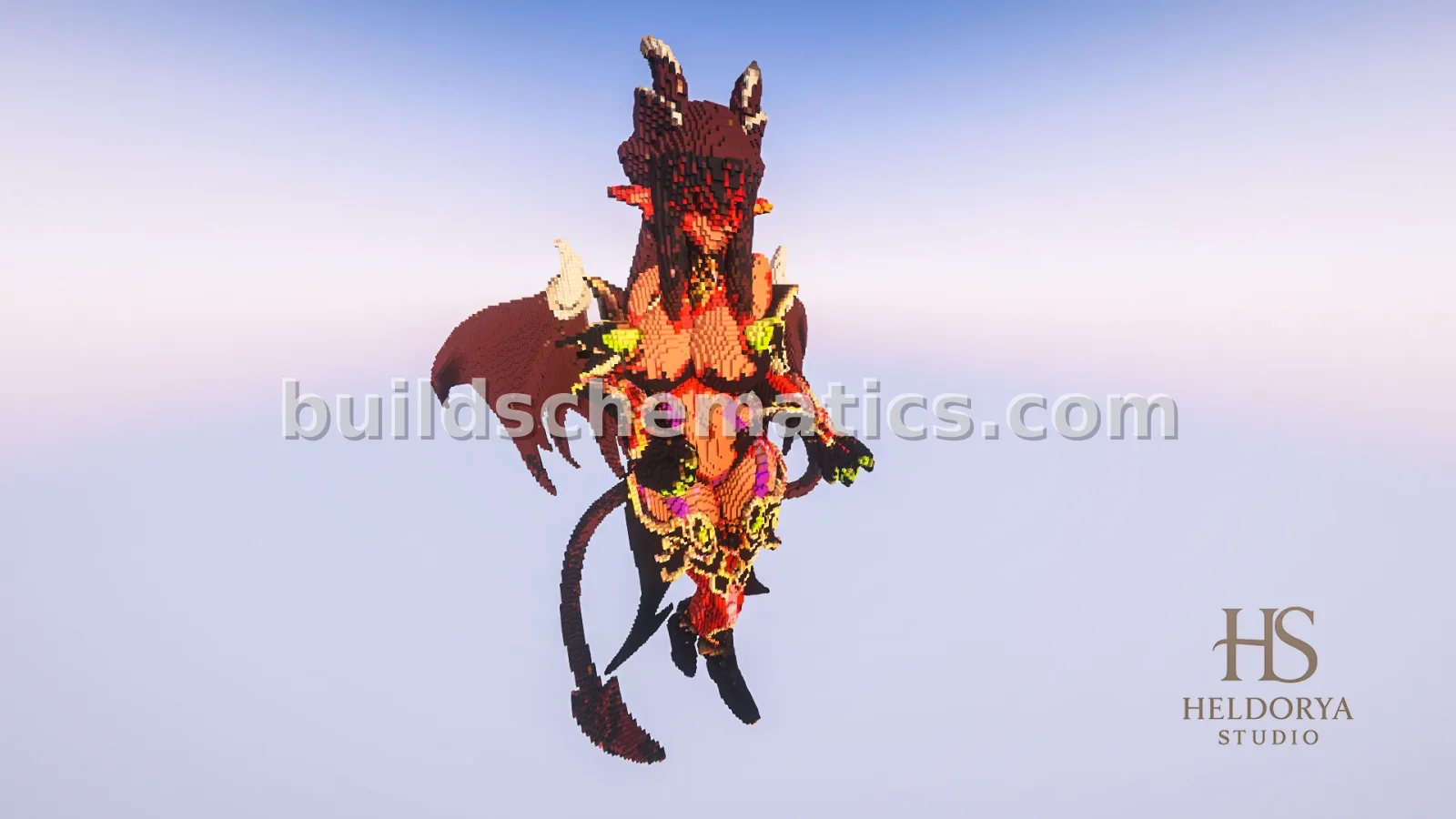 Fantasy Monster Girl Statue — view 3