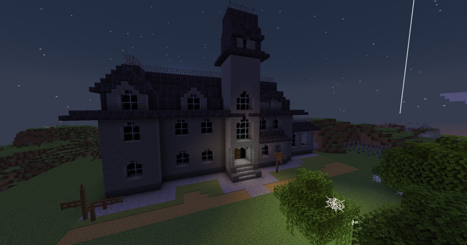 Spooky Addams Family Mansion House