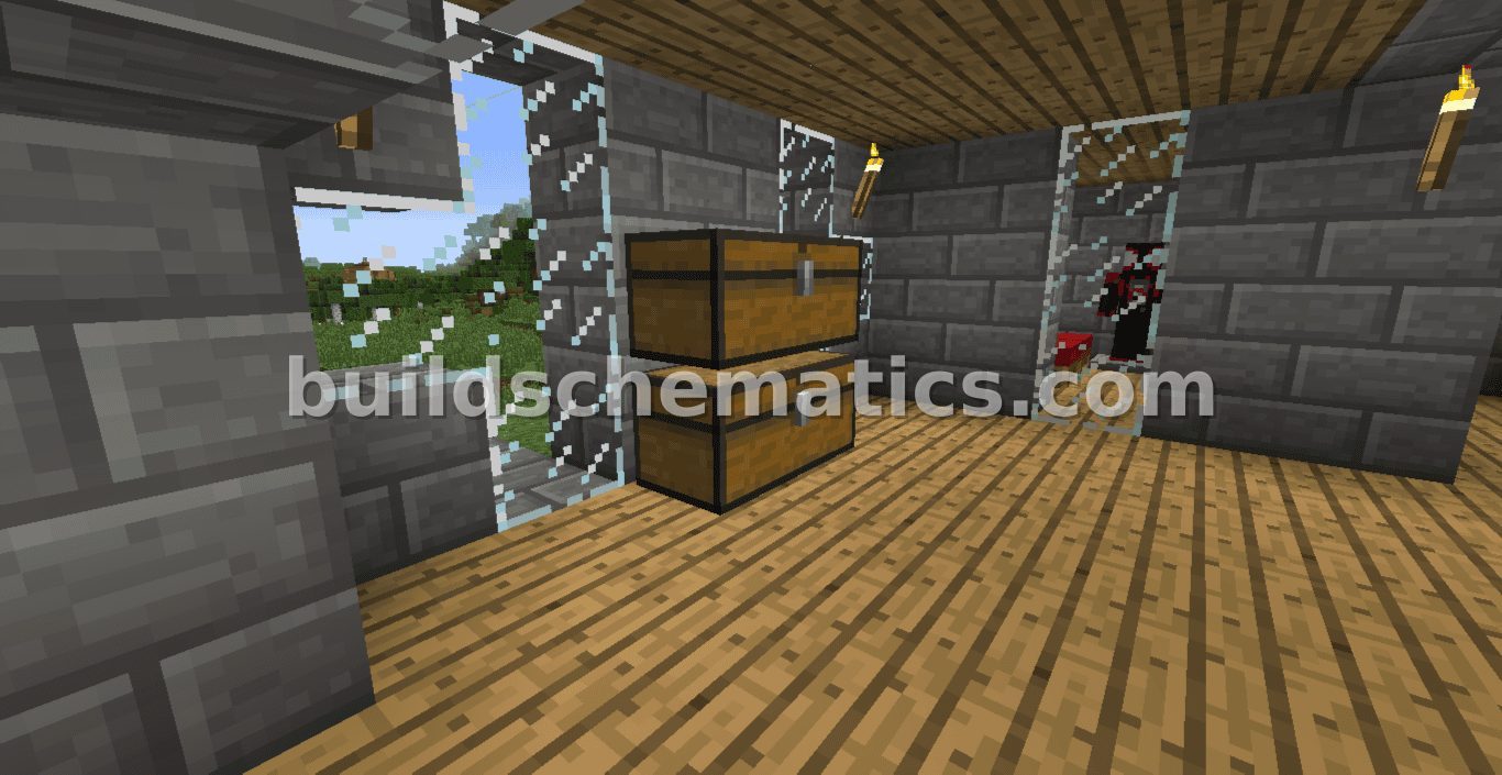 Minecraft Airport Terminal Building — view 4