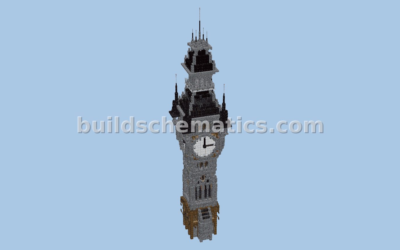 Gothic Clock Tower Station