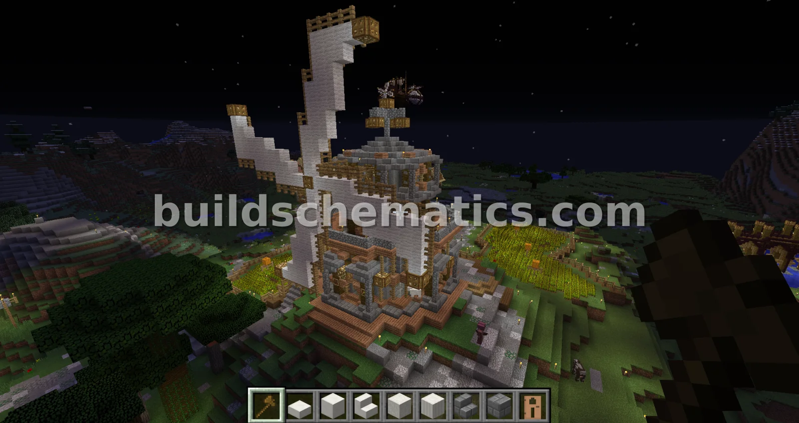 Medieval Village Mill