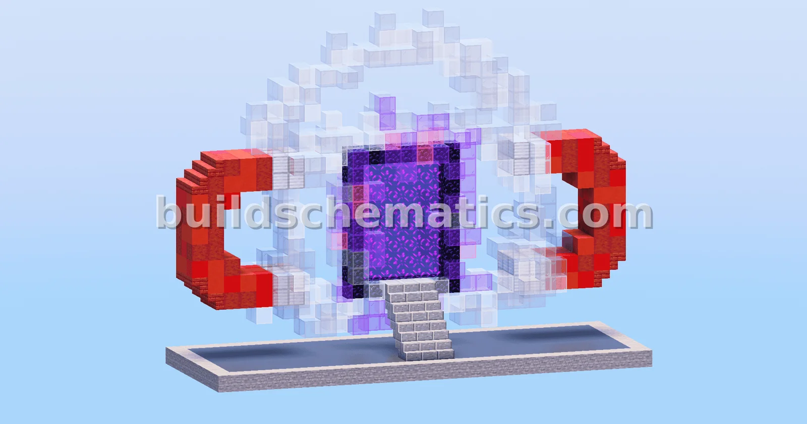 Magnet Shaped Nether Portal