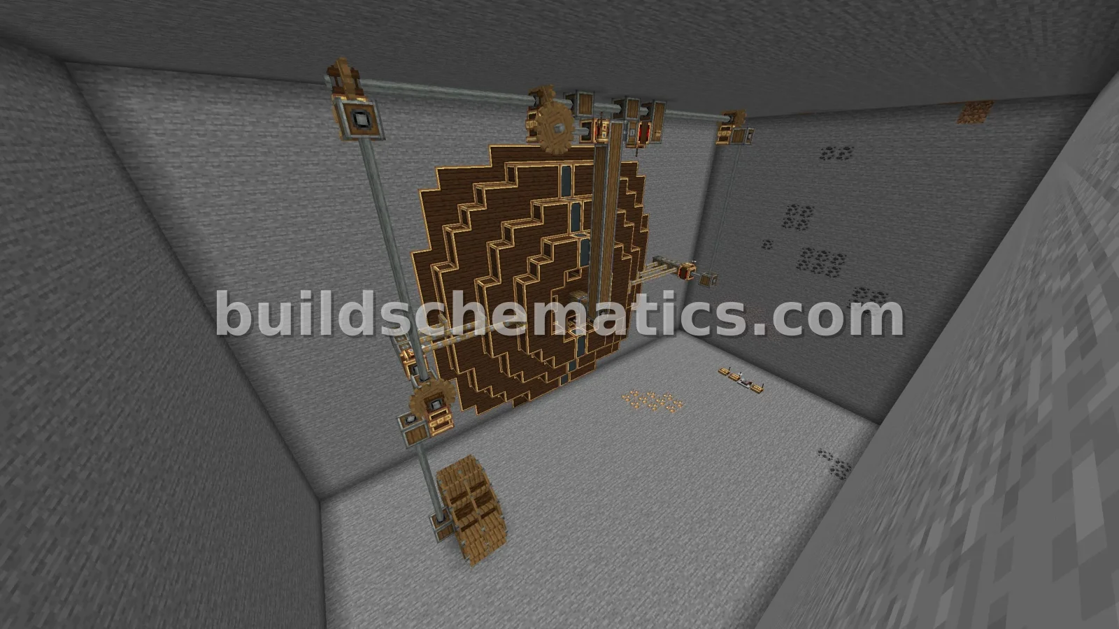 Rotating Mountain Door Schematic — view 3