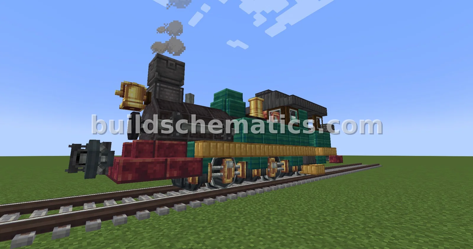 Green Tank Engine Locomotive — view 2