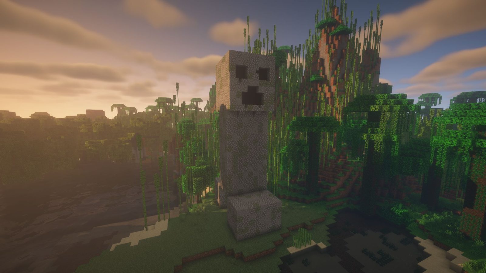 Creeper Statue