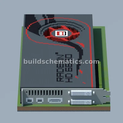 AMD Radeon HD 6850 Pixel Art — view 3