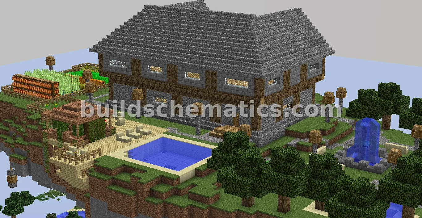 Steve Statue House with Pool & Tennis Court — view 3