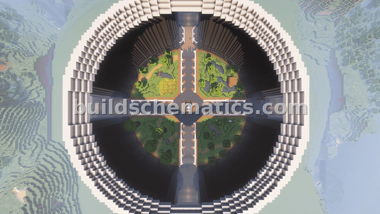 Modern Survival Base With Auto Storage — view 2