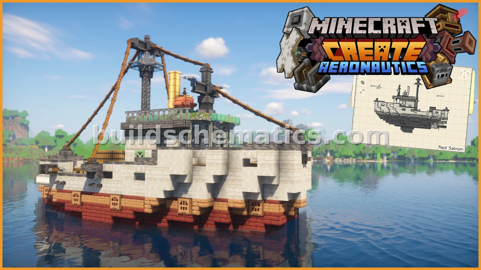 Red Salmon Fishing Vessel