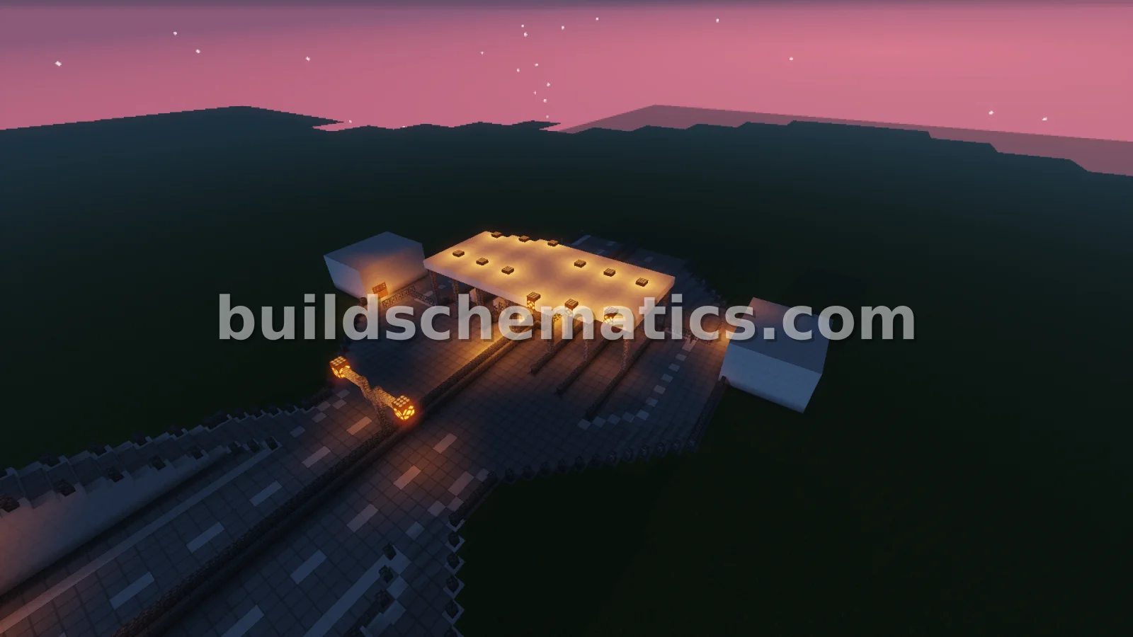 Highway Toll Booth Structure