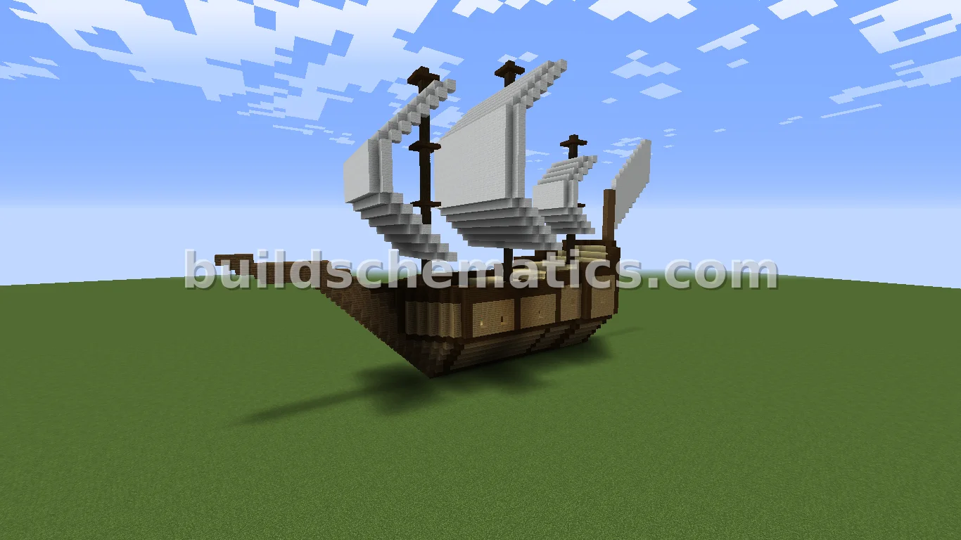 Wooden Sailing Ship