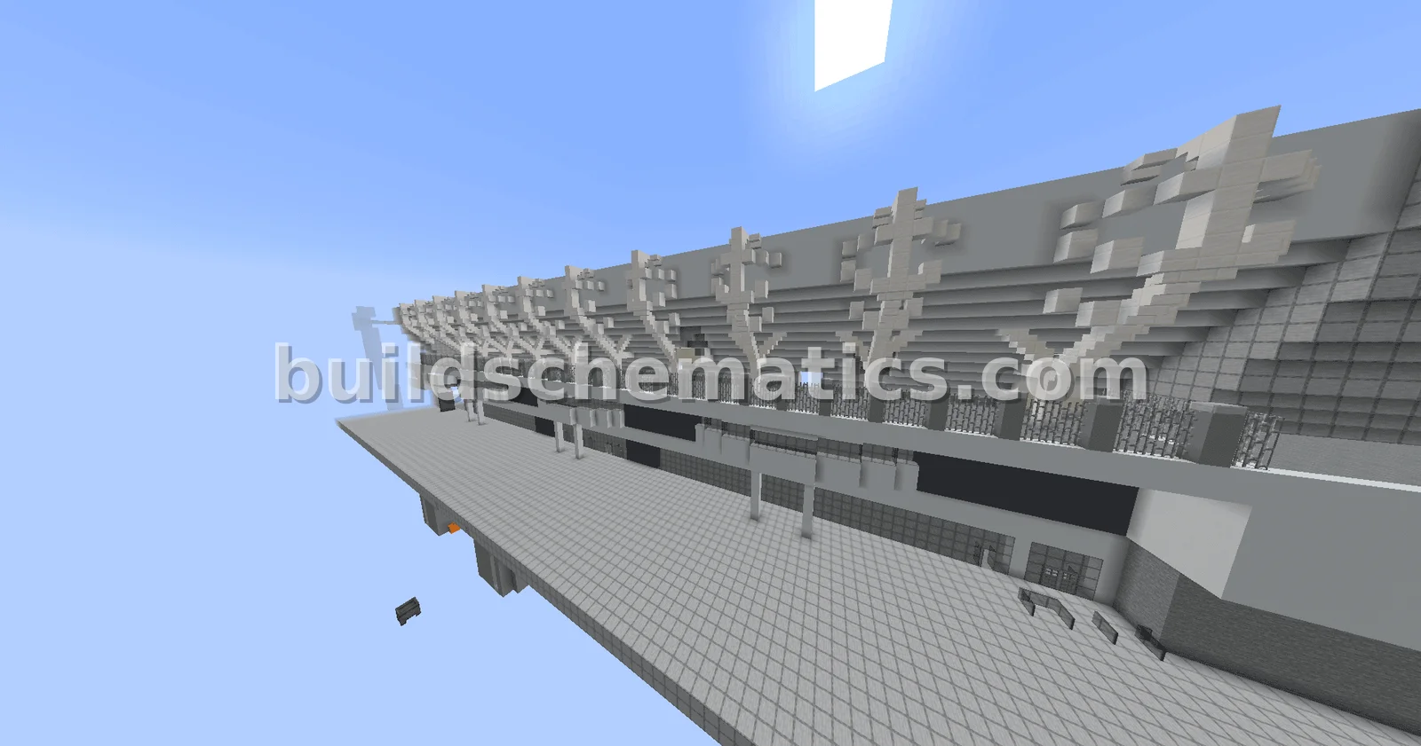 Football Stadium With Stands — view 3