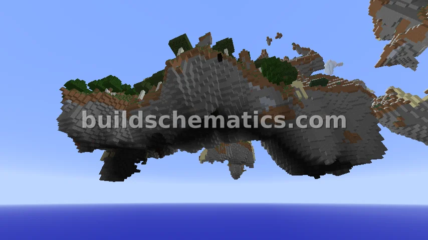 Forest Island Cluster - Floating Islands — view 4