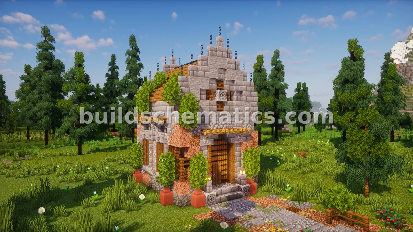 Ruined Starter House Minecraft Build