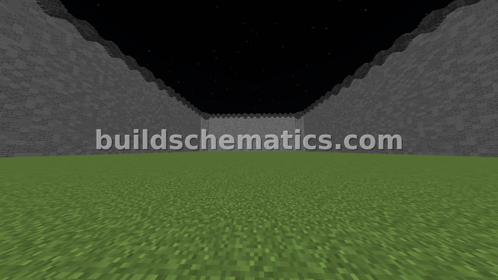 Medieval Castle Wall Section — view 2