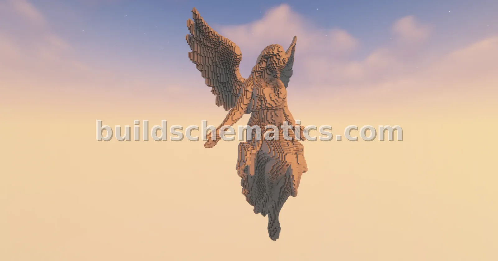 Angel of the Path Statue — view 2