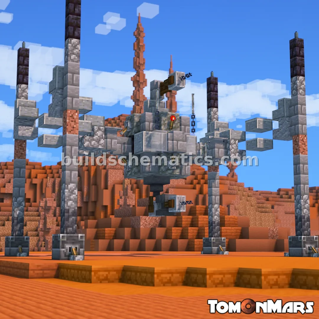 Geonosis CIS Vehicle Pack - Minecraft Schematic