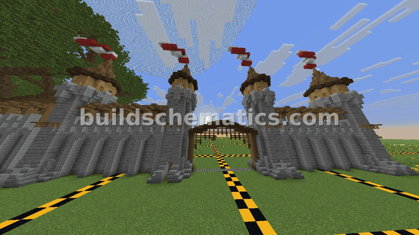 Great Gatehouse Fortress Entrance — view 2