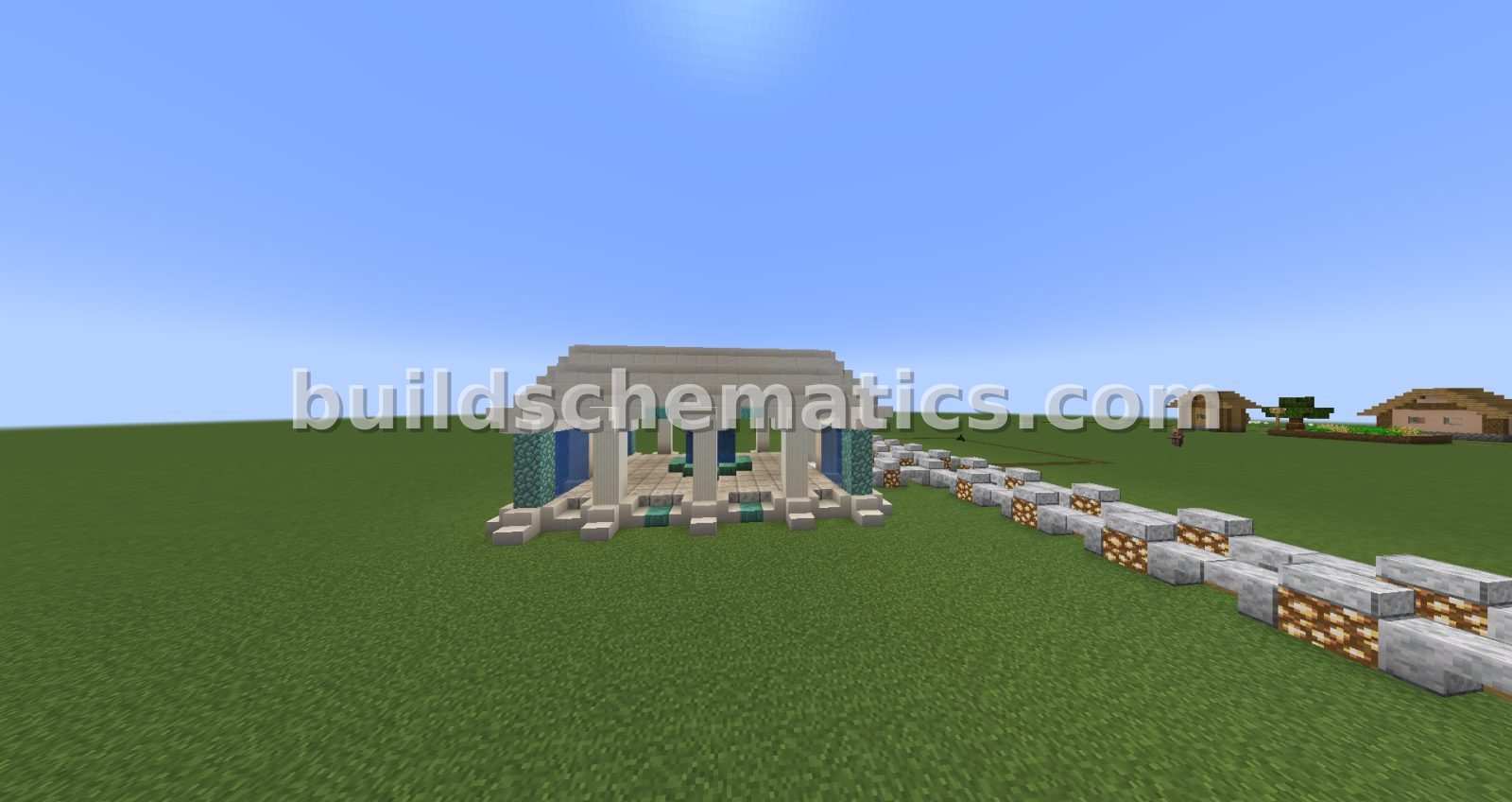 Small Greek Temple Build — view 2