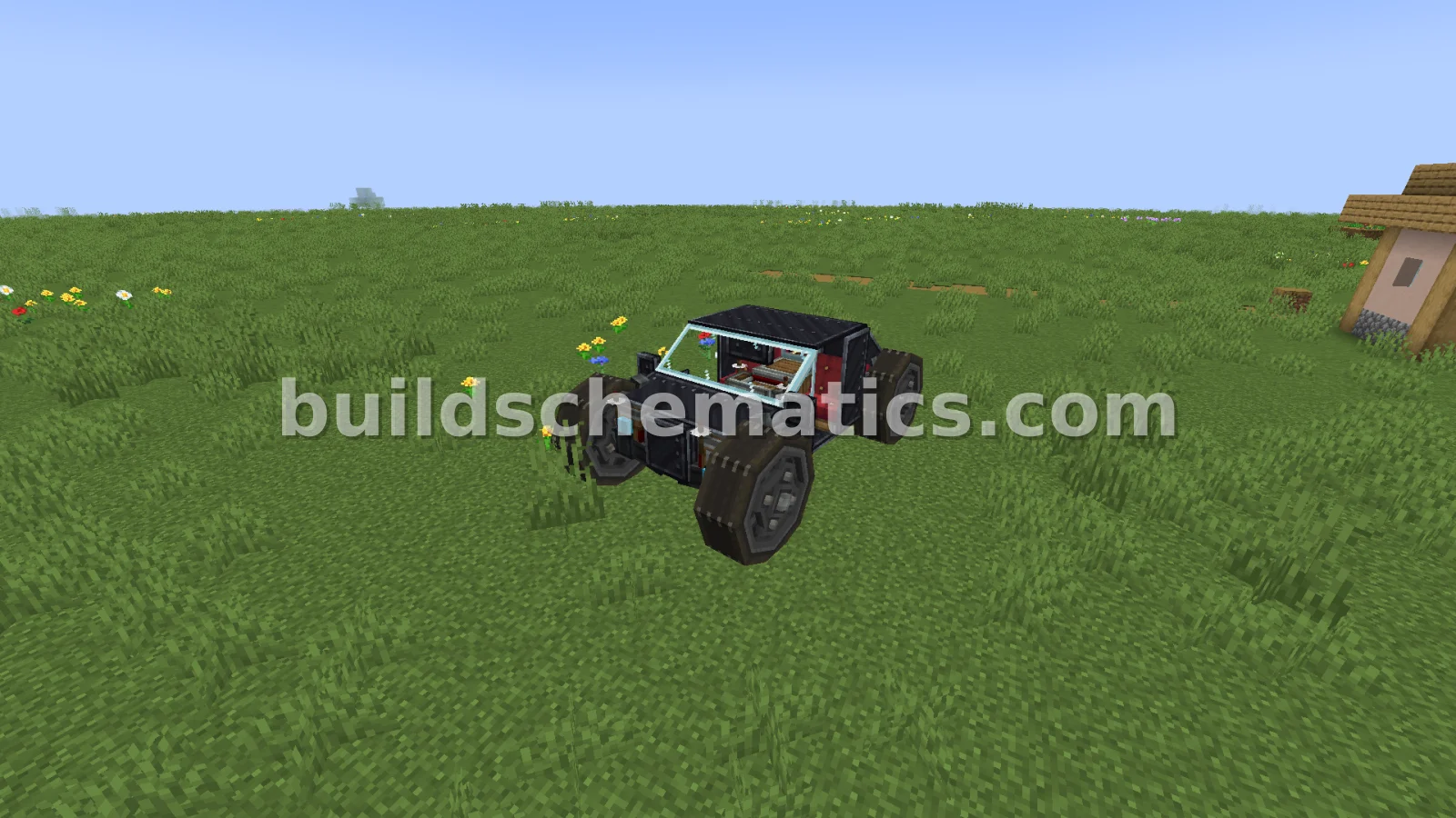 Simple Black Car Design — view 2