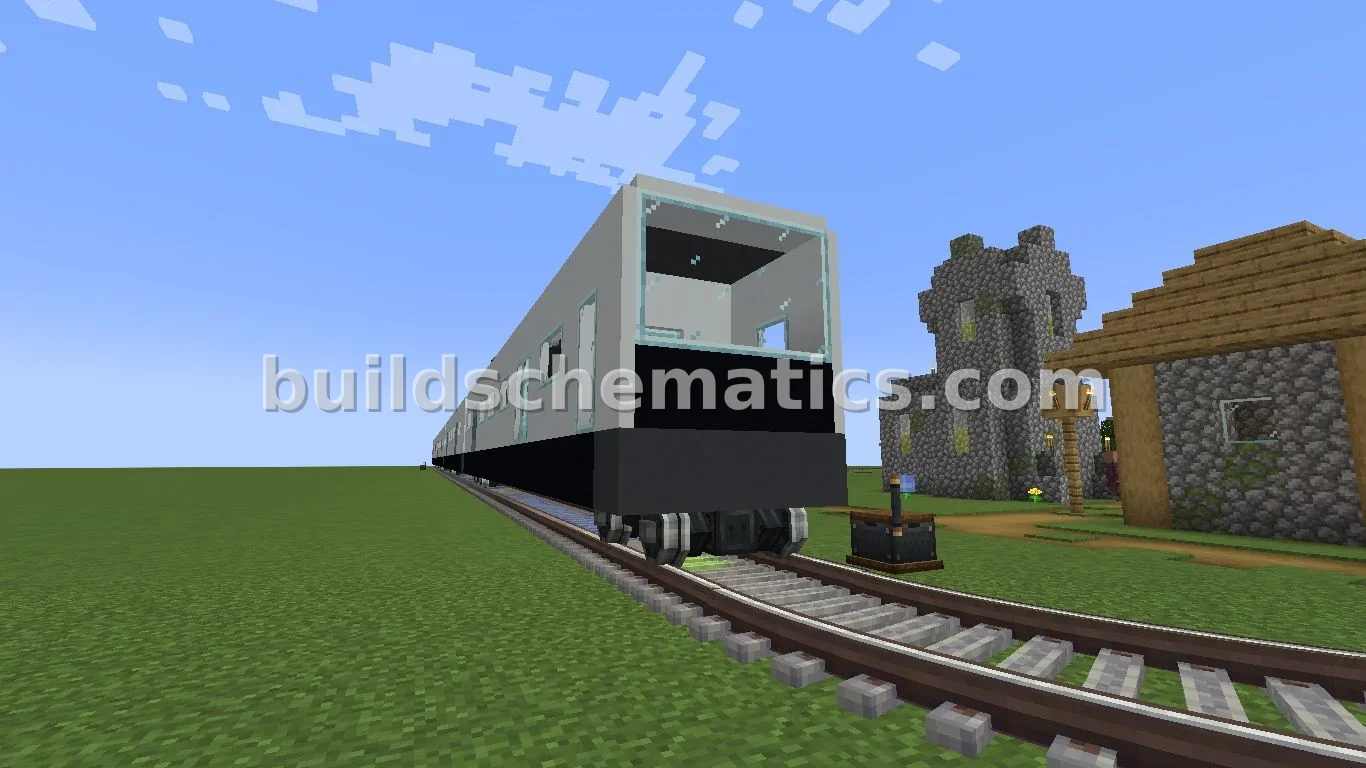 Modern Metro Station - 1887 Blocks