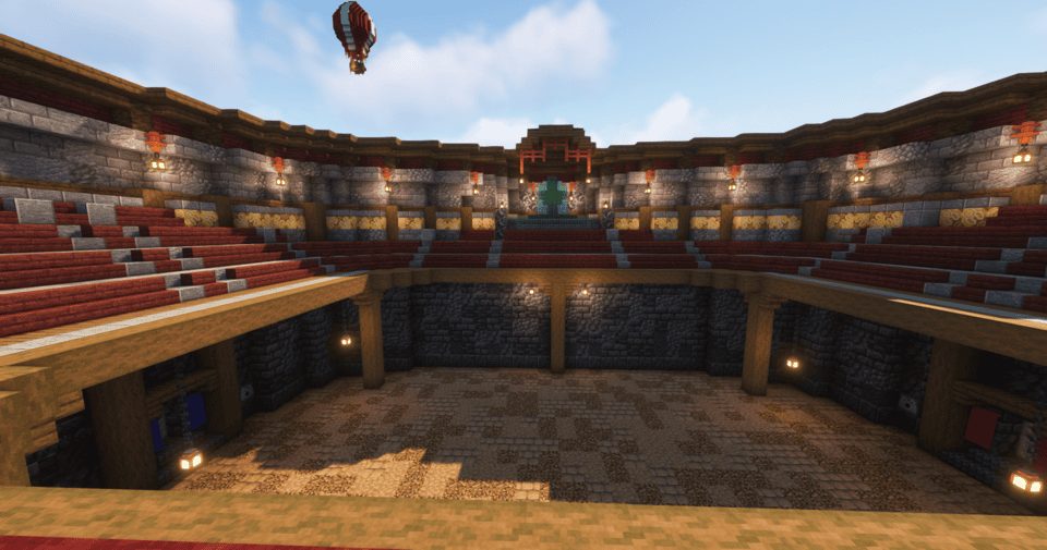 Large PvP Combat Arena — view 2