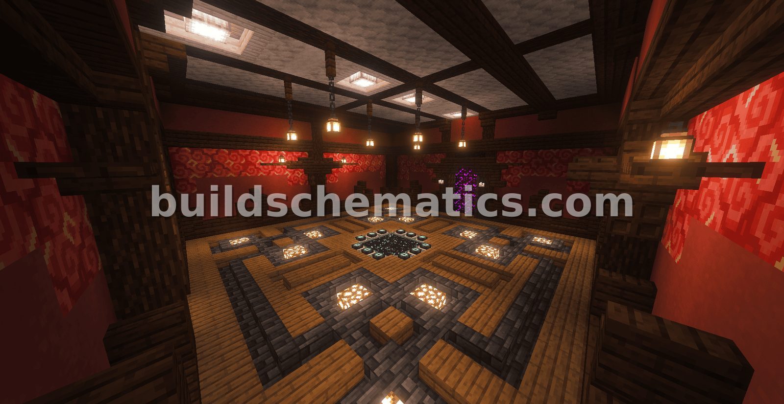 Japanese Style End Portal Room — view 2