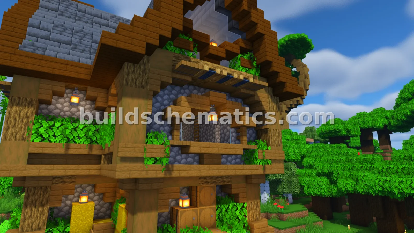 Survival Starter House Schematic — view 2