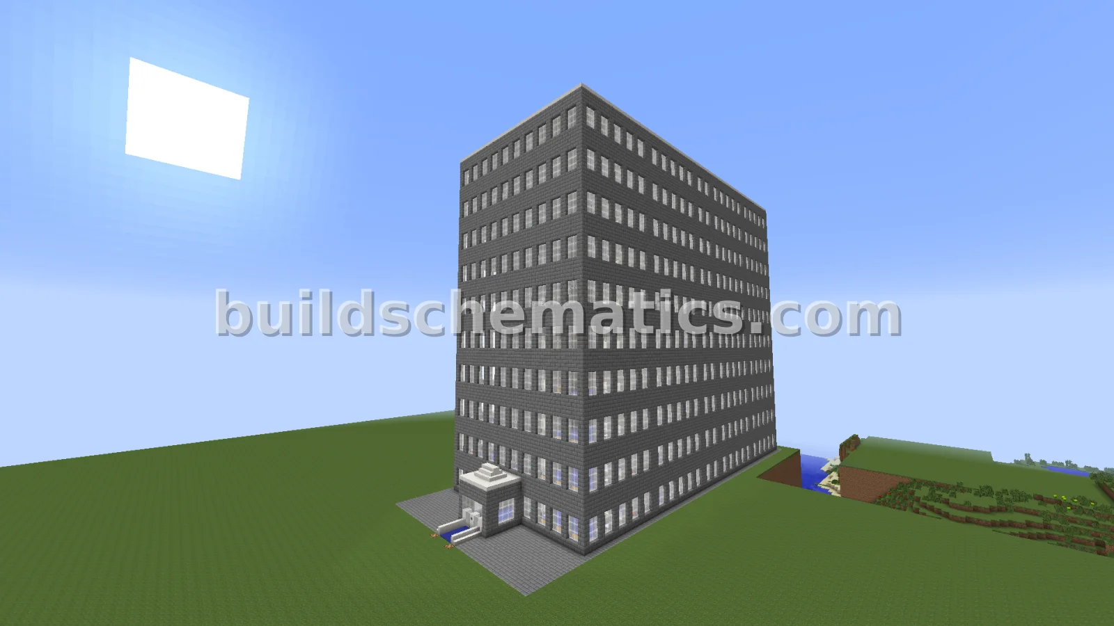 Modern Apartment Tower - 10 Floors — view 3