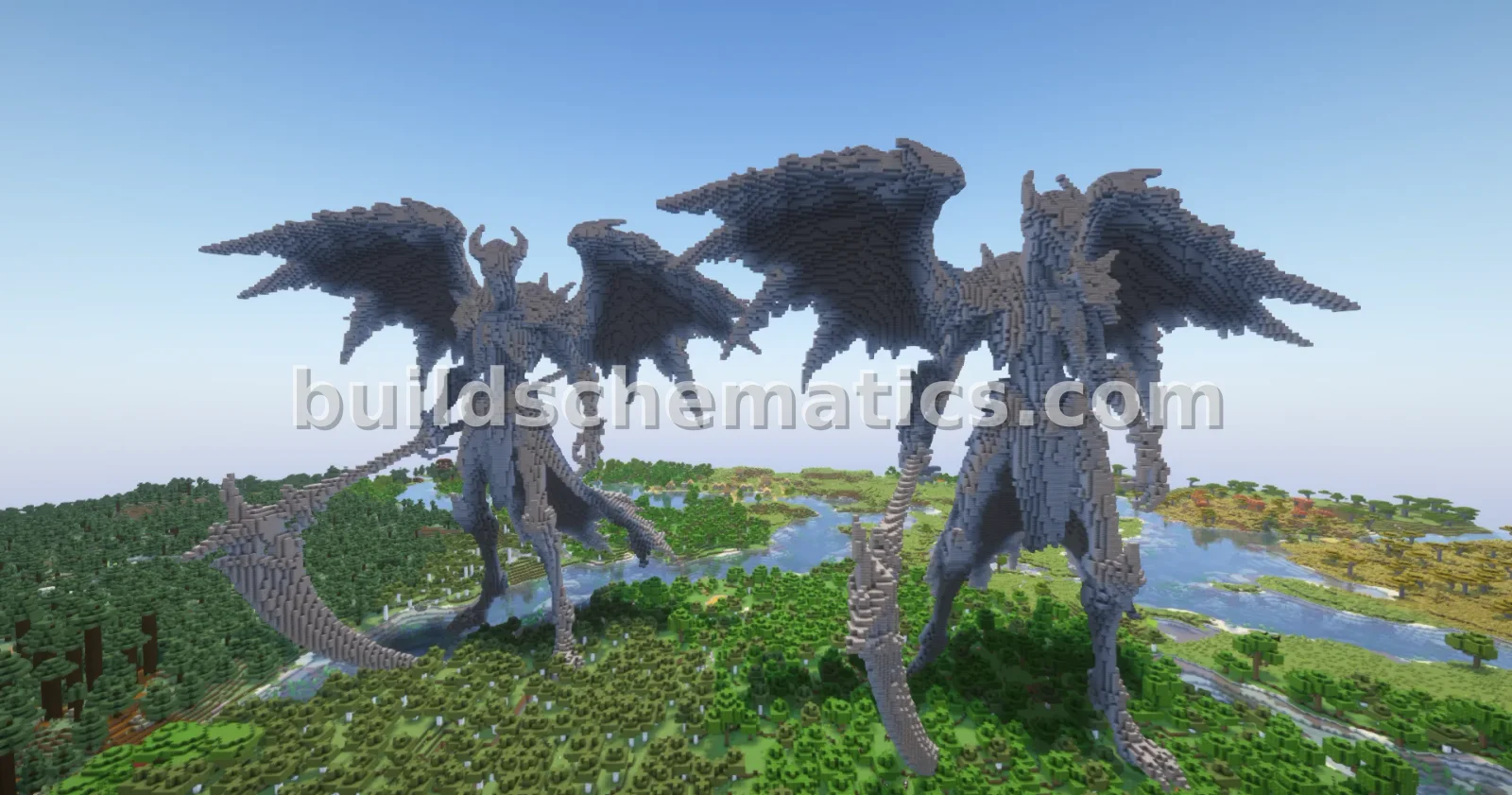 Minecraft Beast Fallen Statue - Epic Sculpture — view 3