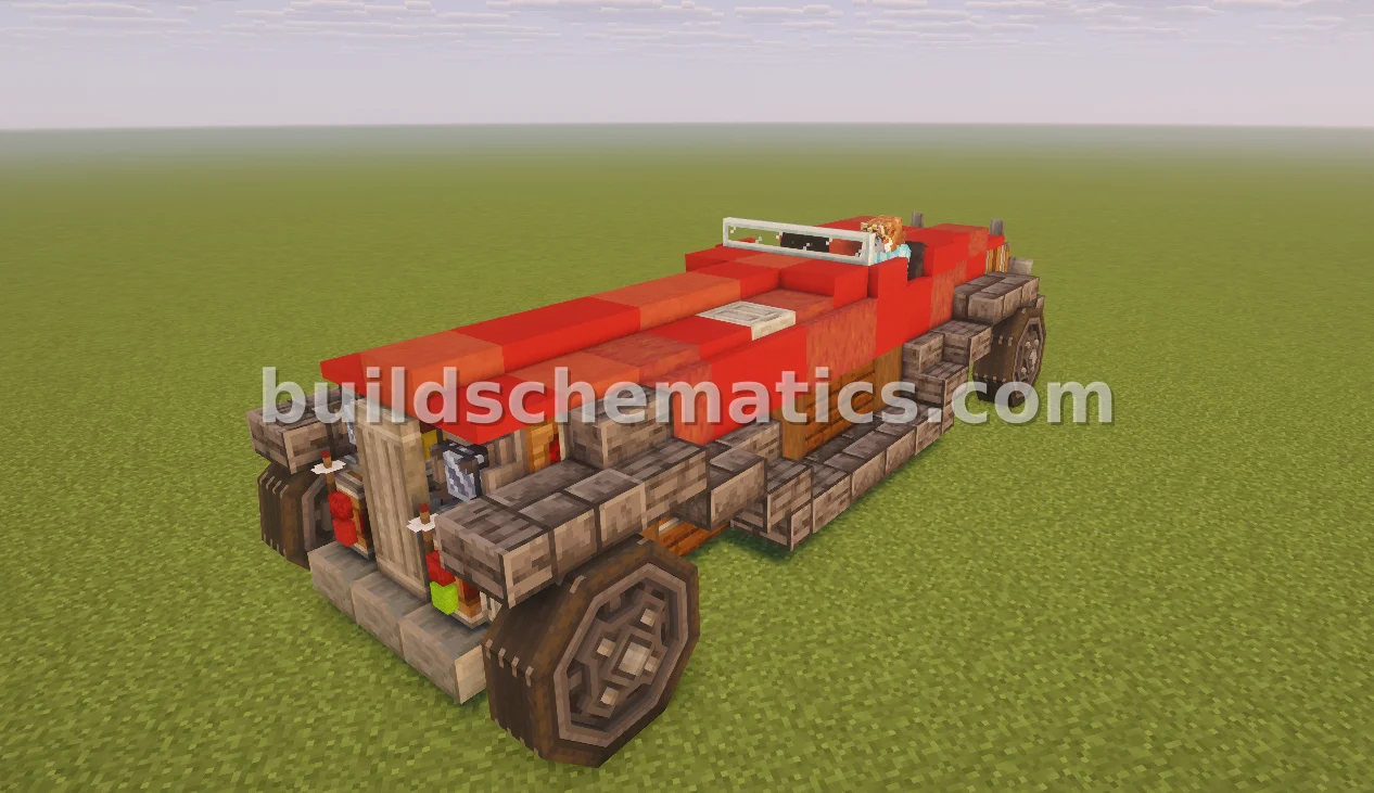 Steampunk Sports Car Speedster