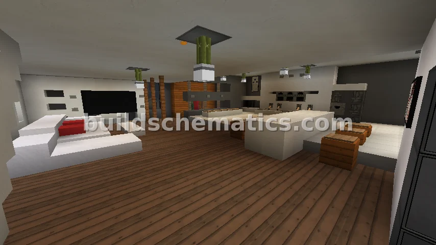 Modern Townhouse with Furniture — view 4