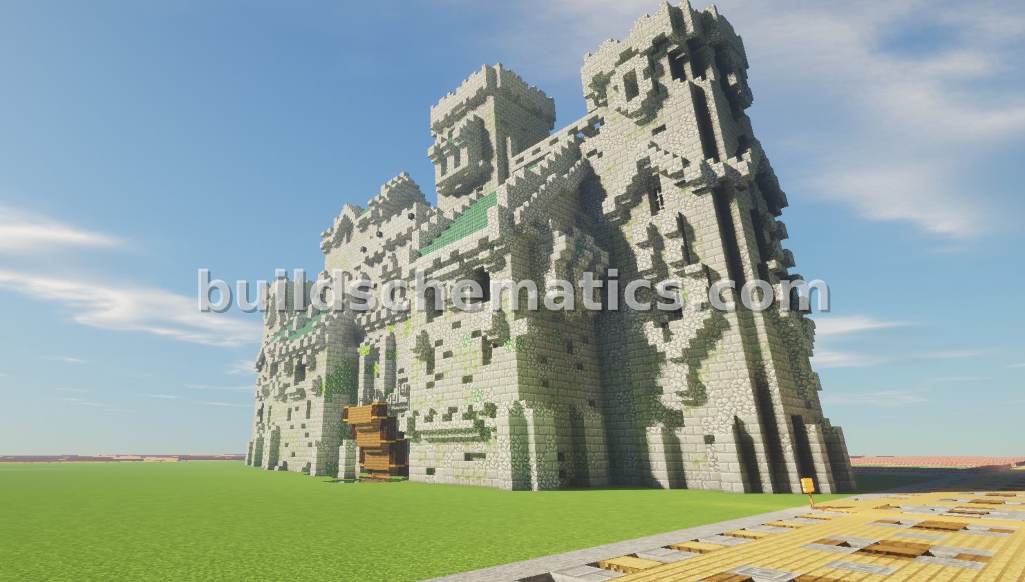 Old Medieval Castle Structure