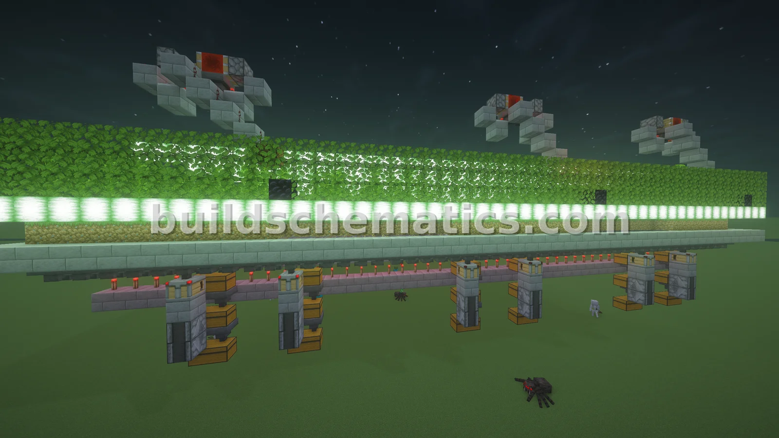 3x3 Chunk Bamboo Farm — view 4