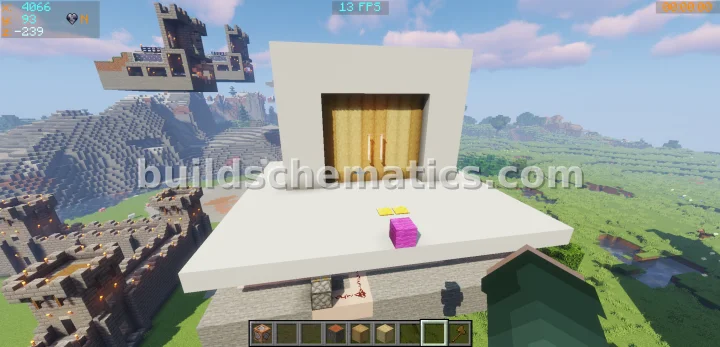 Command Block Automatic Doors for Minecraft 1.14.4