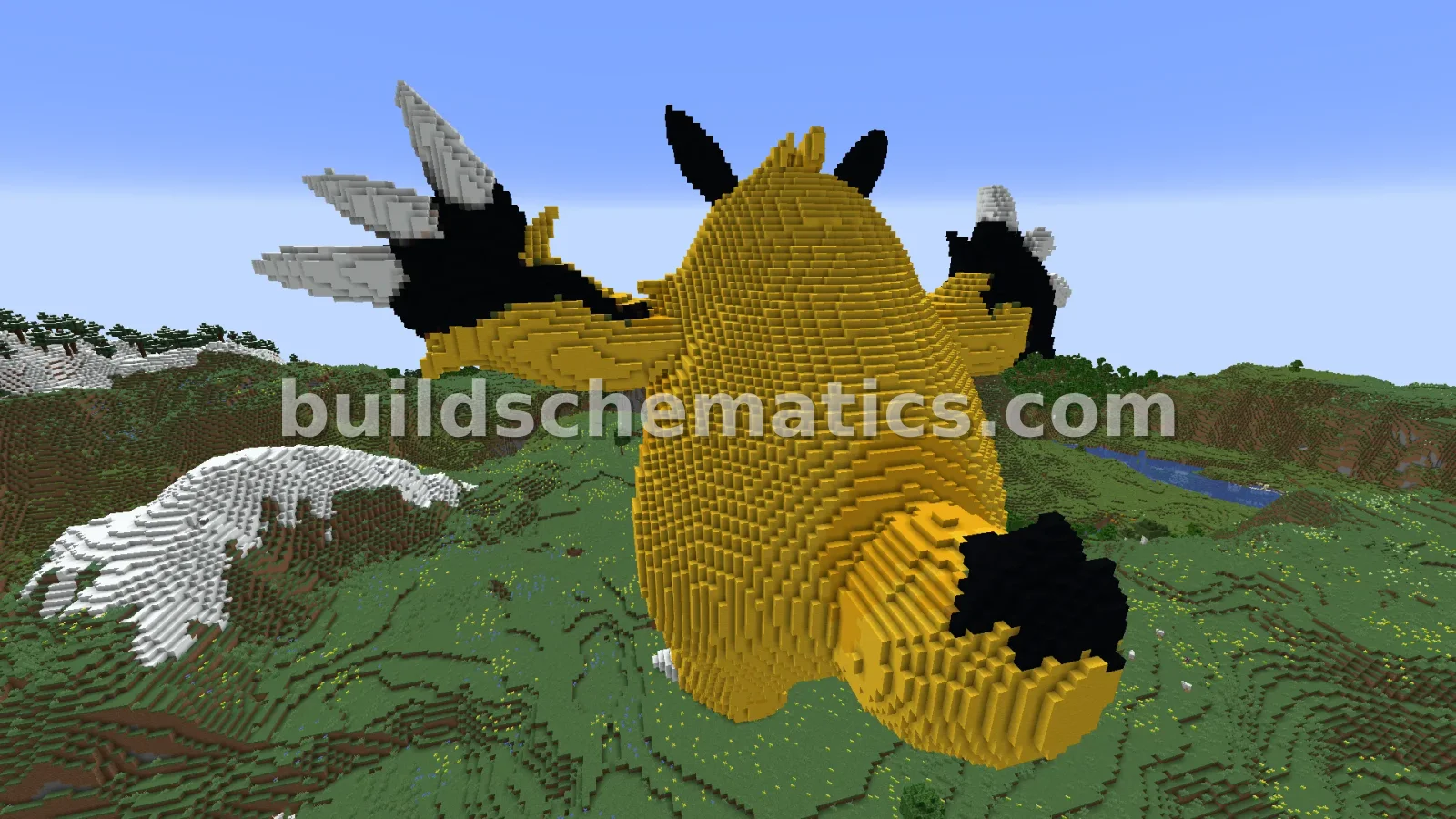 Grizzbolt Statue - Epic Minecraft Build — view 5