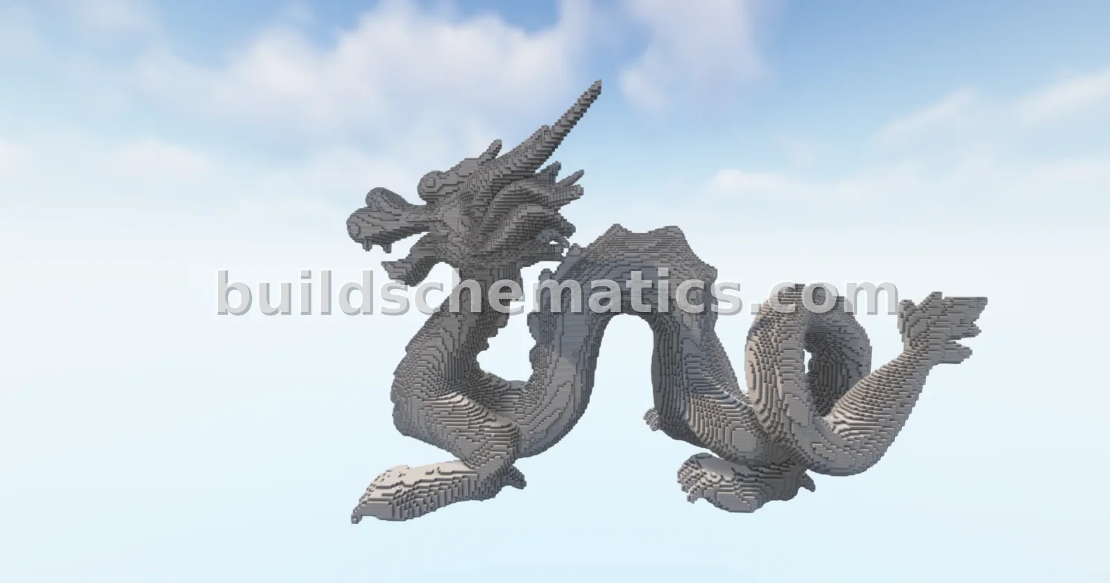 Eastern Dragon Statue
