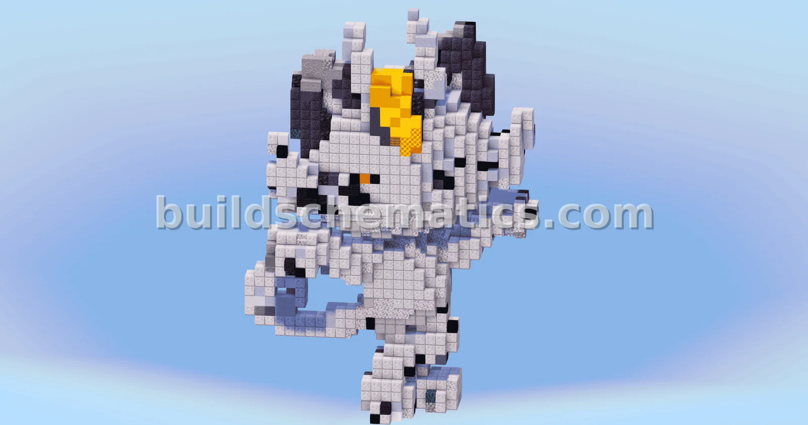 Alolan Meowth Pokemon Statue