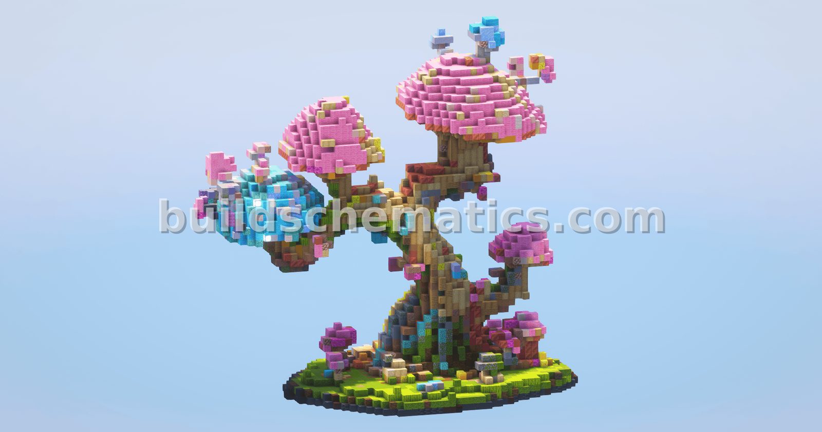 Giant Mushroom Tree Structure